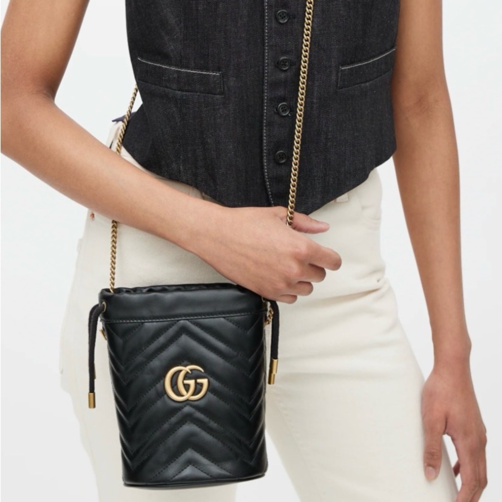 Gucci Marmont Bucket Bag